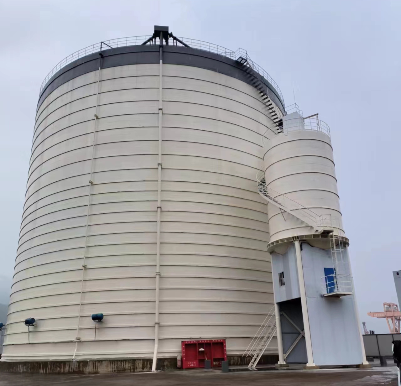 互助10万吨水泥钢板库