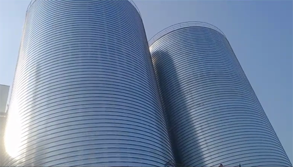 互助2座混凝土高架卷板仓